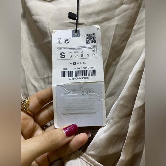 Zara satin top - Picture 5 of 6